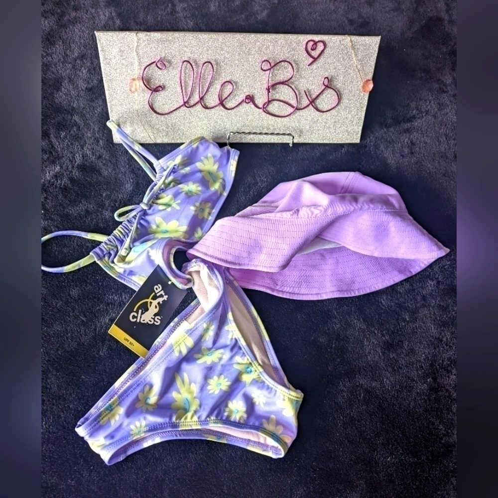 Girls Flower Bikini